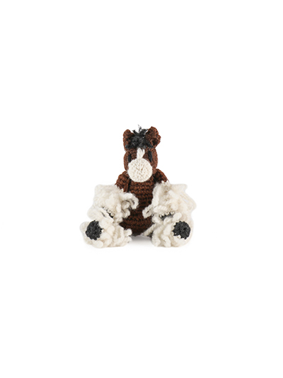 mini shire horse amigurumi crochet pattern